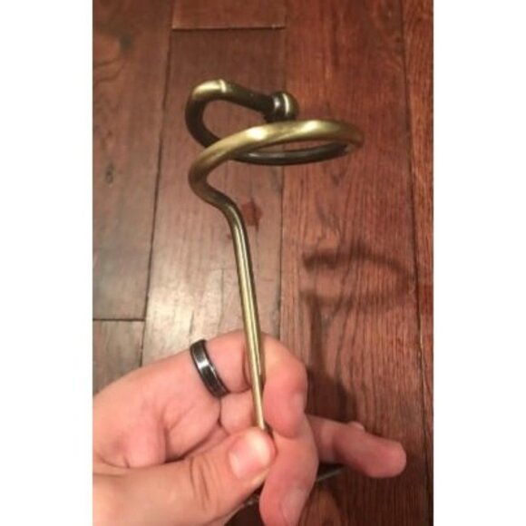 New Curtain Holdbacks Window Decorative Hook Draperies Metal Holders - Picture 2 of 3